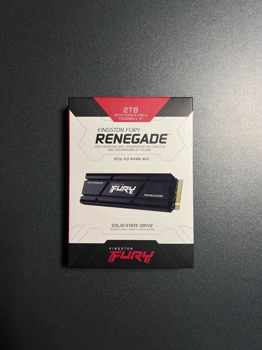 SSD Kingston FURY Renegade 2TB у відмінному стані