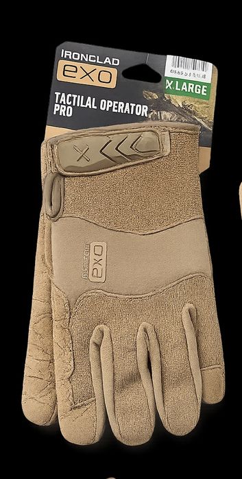 Тактические перчатки Ironclad EXO Tactical Pro XL | усиленные