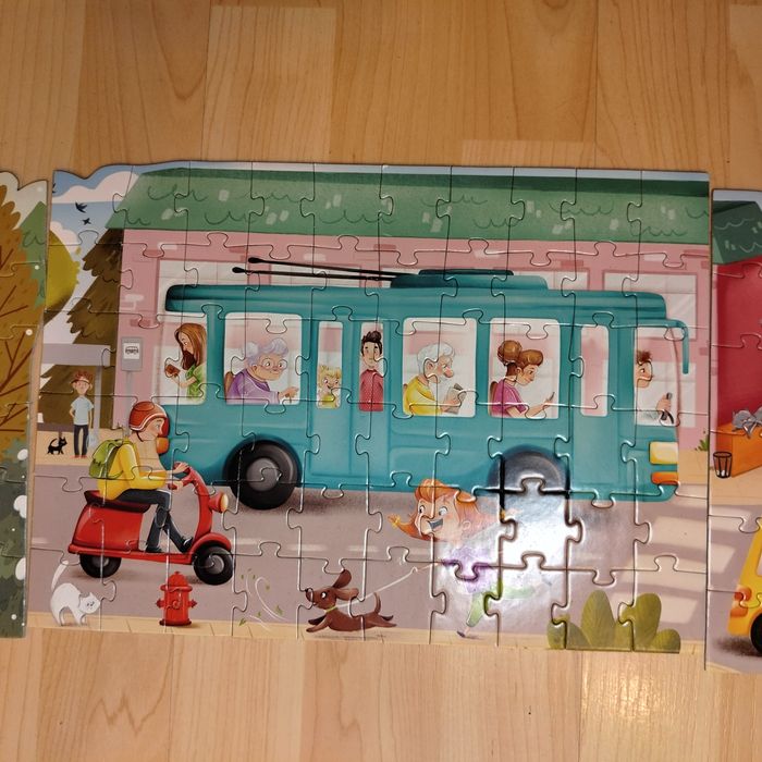 Набір пазлів Puzzle 5 штук