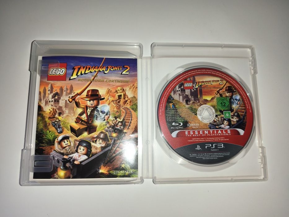 Gra Ps3 Lego Indiana Jones 2 gry PlayStation 3 Minecraft Spyro Rayman