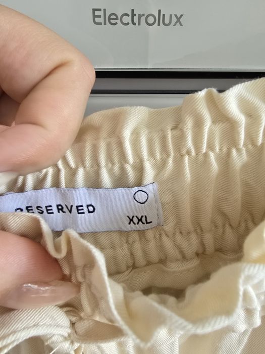 Spodnie nowe Reserved wiskoza na gumce letnie przewiewne szerokie