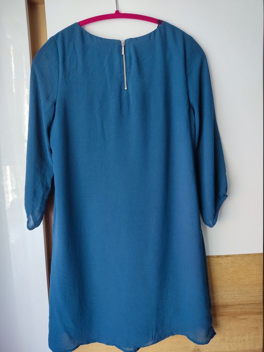 Sukienka H&M 34 luźny fason rękawy 3/4