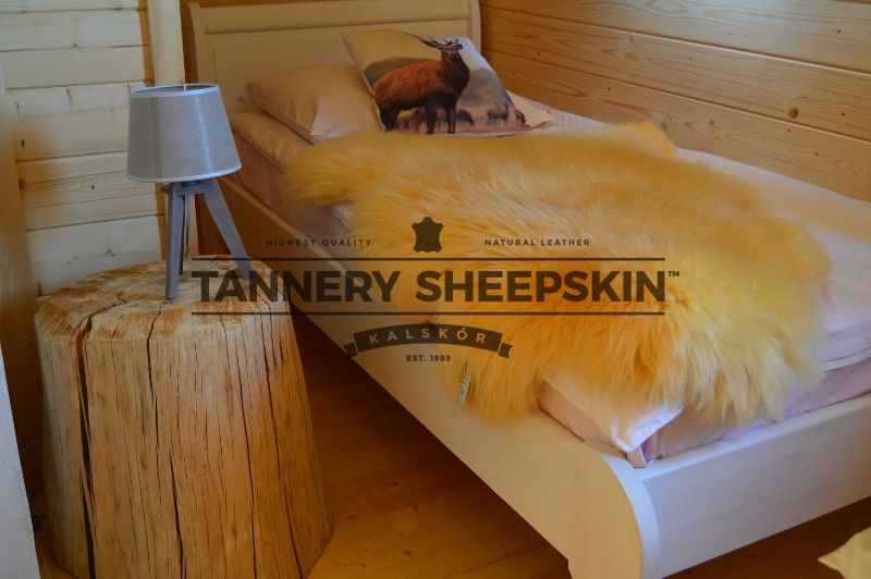 Skóra Owcza Relugan Długi Włos (medyczna) 80-100cm Naturalna