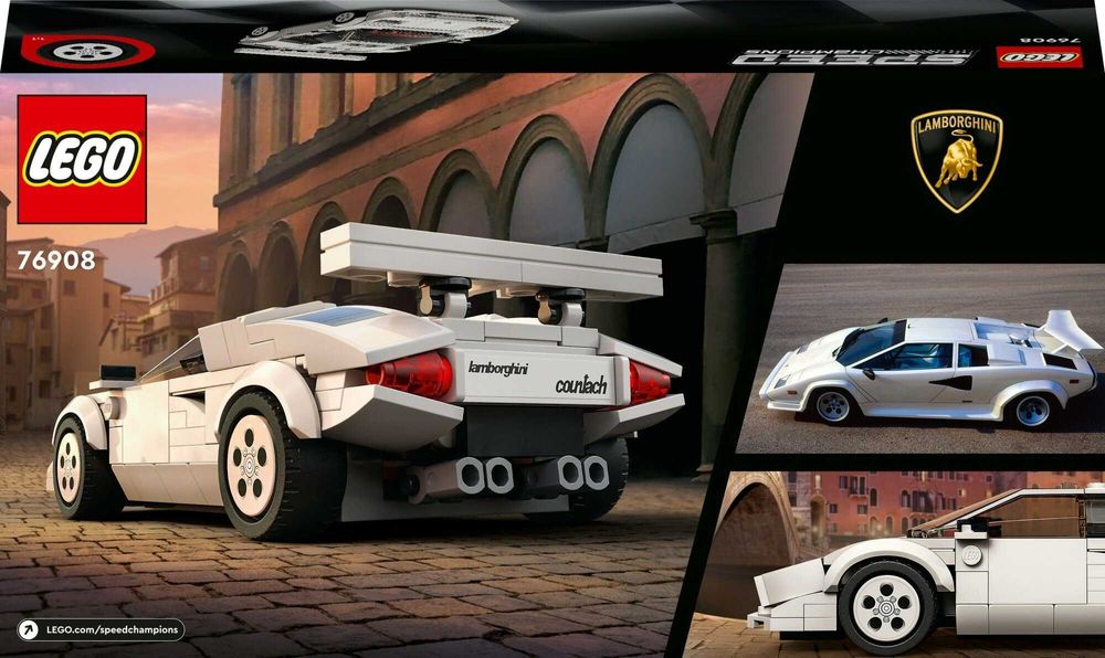 Nowy zestaw LEGO Speed Champions 76908 Lamborghini Countach