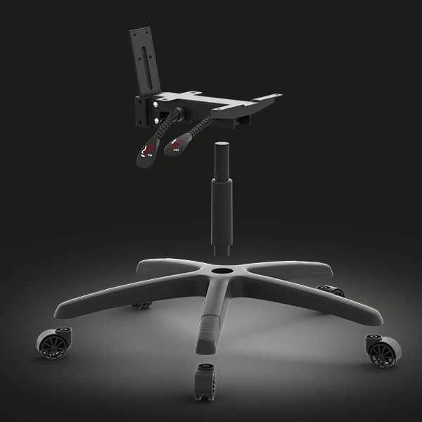 Dowinx profesjonalny fotel gamingowy masaż fotel obrotowy Aliminium