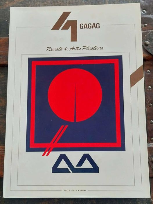 3 Revistas / Boletins de Artes Plásticas da GAGAG (Grupo de Artistas de Galeria de Arte "Gagag")