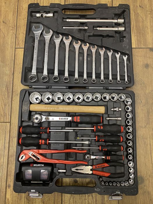 Zestaw narzędziowy WURTH - 91 elementów