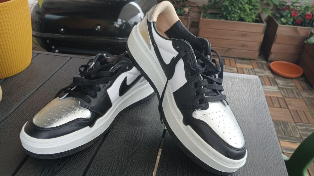 Buty Nike Air Jordan 1 Elevate czarno srebrne roz. 44 / 28,5 cn