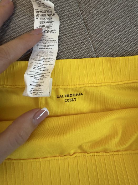 жіночий жовтий купальник calzedonia L