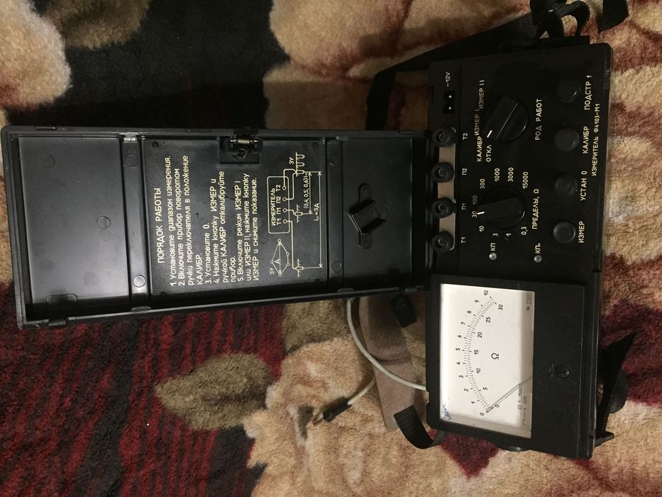 Измеритель сопротивления заземлений