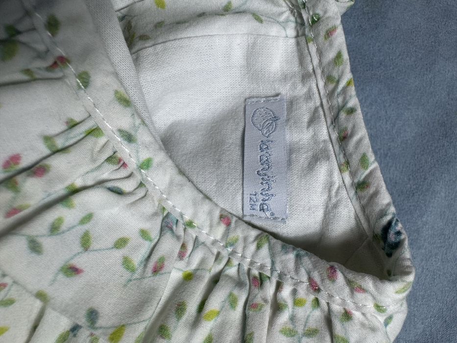 Vestido menina 100% algodão da marca Laranjinha