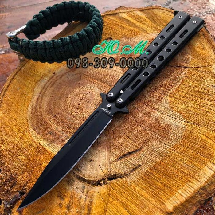 Нож Балисонг/Нож Бабочка/Балисонг/"Black fox"