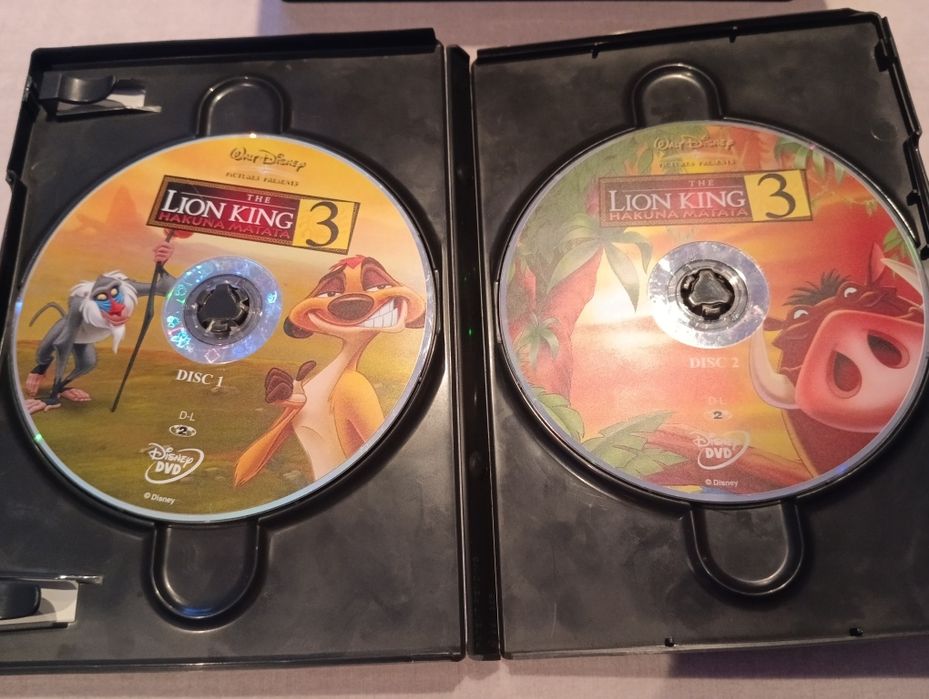 DVD Disney o rei leão 3