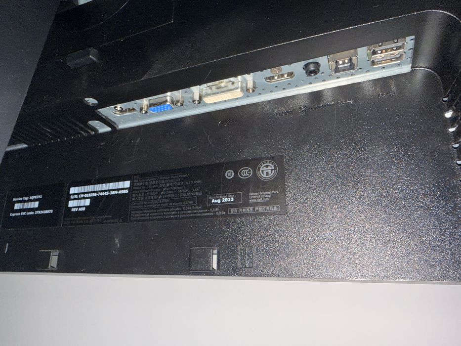 Monitor Dell UltraSharp 24" IPS regulowana podstawabdb stan