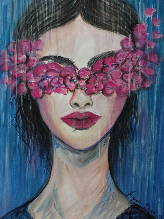 Obraz na płótnie - portret kobiety