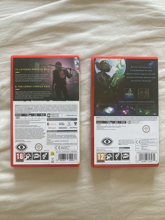 Jogos Nintendo Switch 2 (excelente estado)