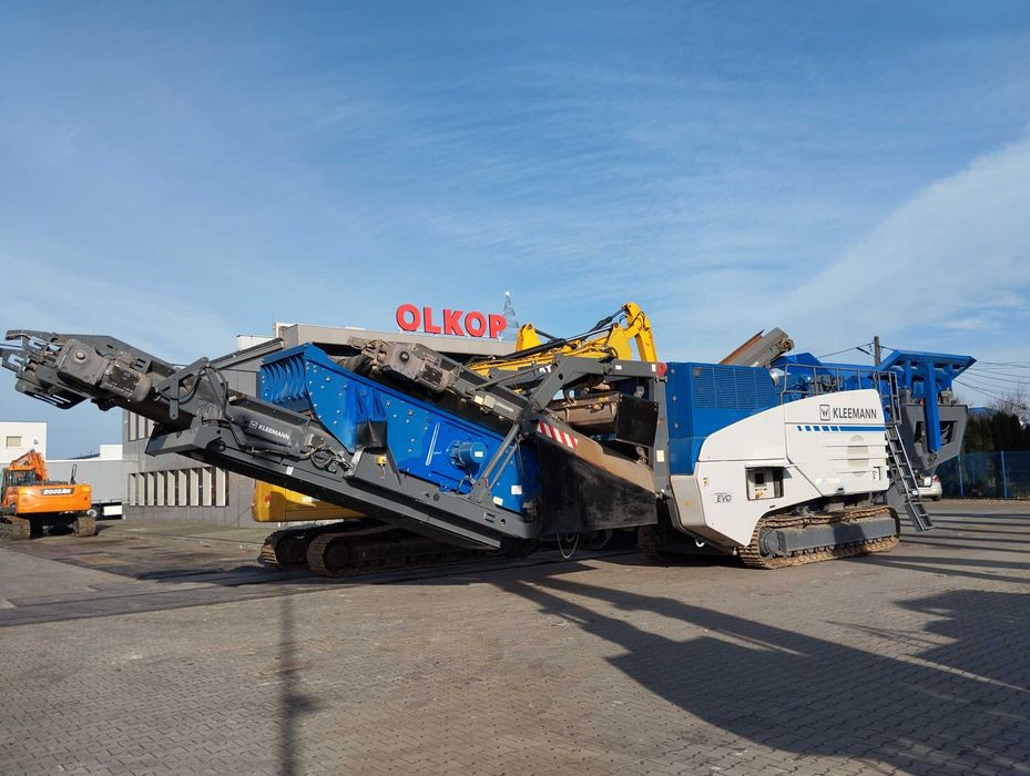 Wynajem kruszarek, przesiewaczy, rozdrabniaczy