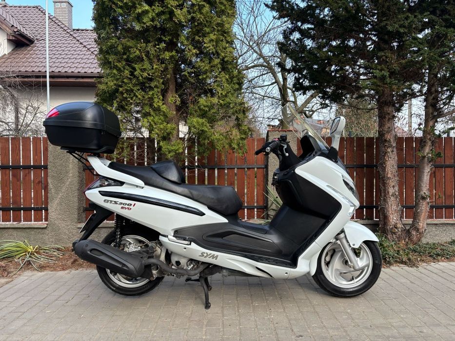 Sym GTS 300/125 , kufer, gotowy do jazdy, RATY,      NOWA LOKALIZACJA