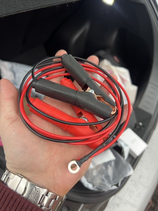 Краби 30А 1м Крокодили зажими для авто для АКБ аккумулятора інвертора