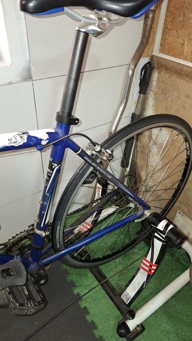 Bicicleta mais rolos