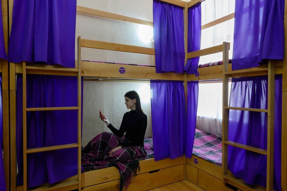 Хостел в Киеве 1500 грн. в месяц и 400 грн. в неделю Очень дешево !