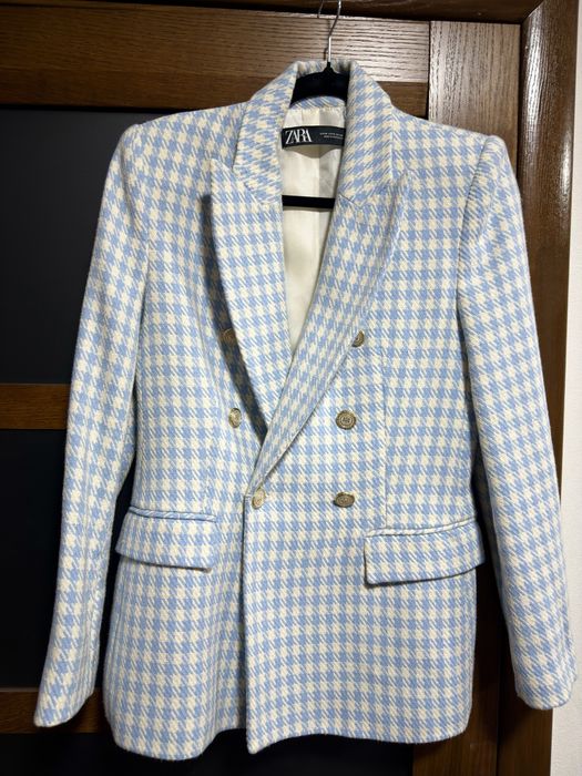 Піджак   Zara блакитний