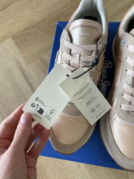 Pepe Jeans nowe skórzane sneakersy r. 38
