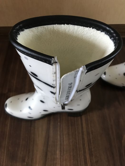 Резиновые утепленные сапоги Keddo