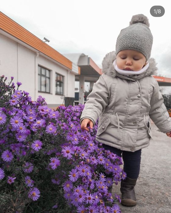 Куртка парка next на дівчинку