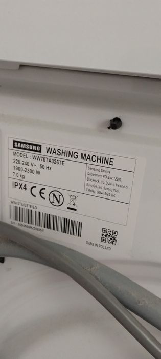 Sprzedam pralkę Samsung .