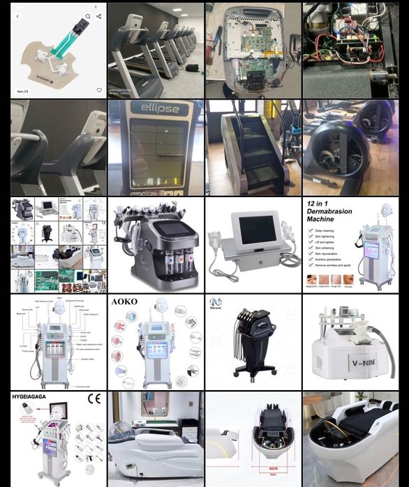 Reparação equipamento: Odontologia, Oftalmologista, Estética e Fisioterapia