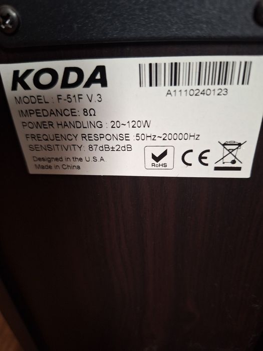 Kino domowe DENON AVR 1312 - KODA