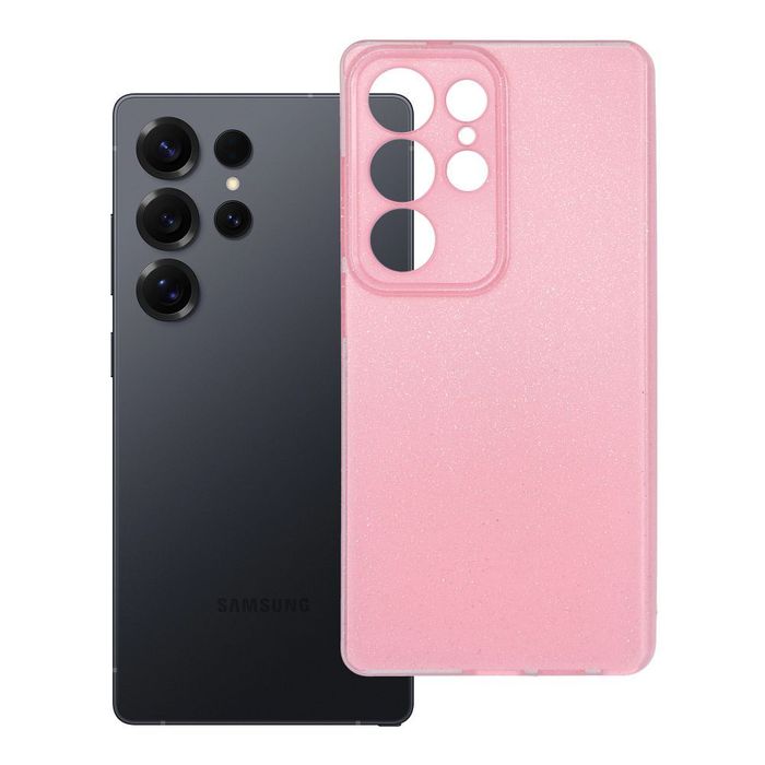 Futerał do Samsung S25 Ultra Clear Case 2 mm Blink różowy