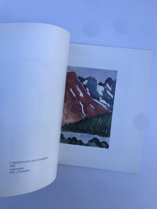 Livro sobre pintura de Georgia O’Keffe