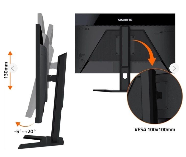 Монітор Gigabyte M27Q Gaming
