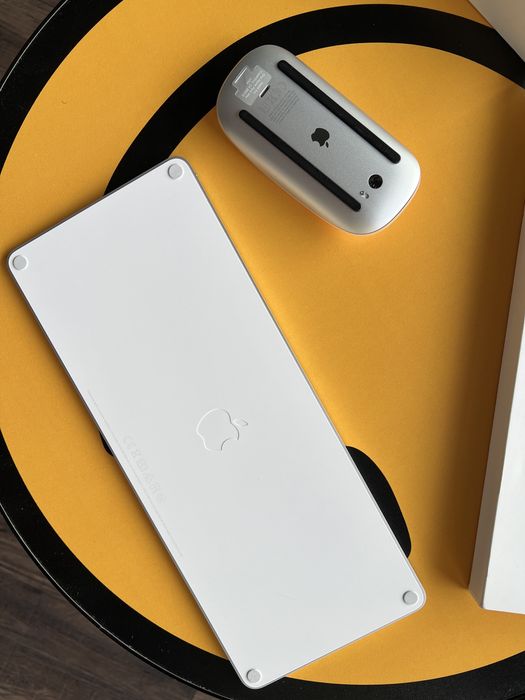 Apple Magic Mouse Keyboard Myszka Klawiatura