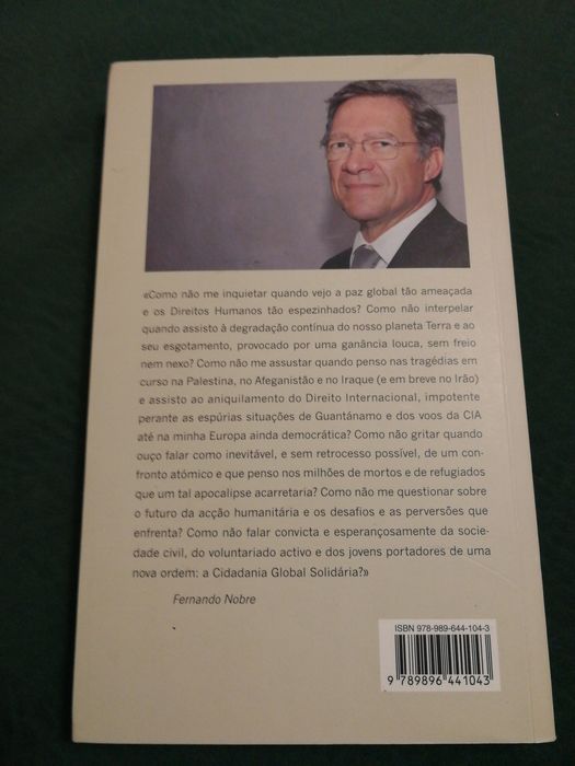 Livro "Gritos Contra a Indiferença" de Fernando Nobre