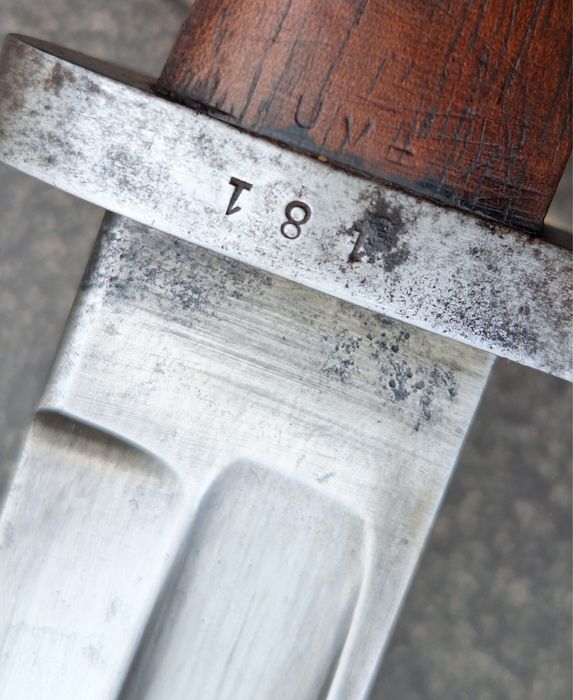 Bagnet Mannlicher 1904 dla Irlandii rzadki