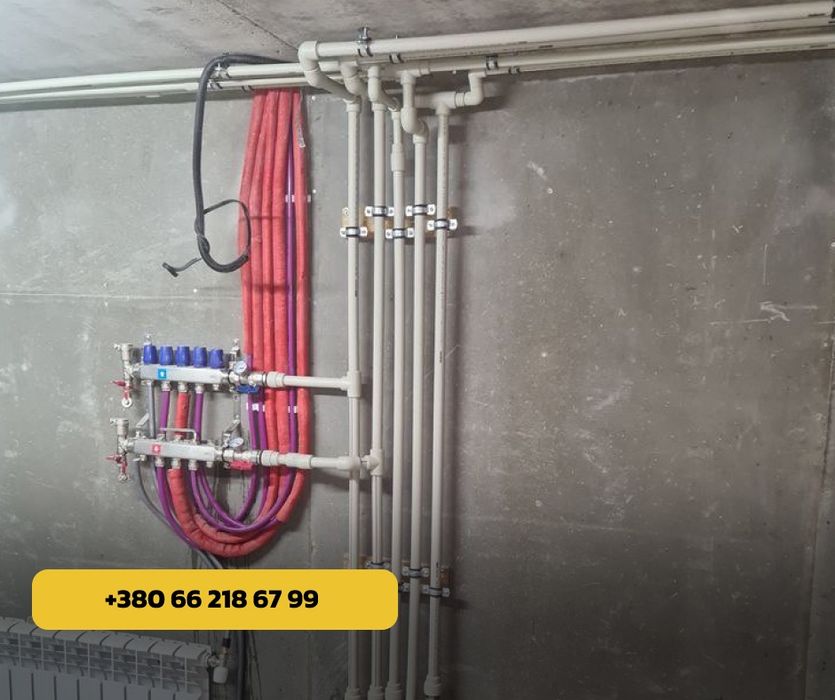 ВЫГОДНО монтаж отопления. Сантехнические работы. Сантехник Днепр