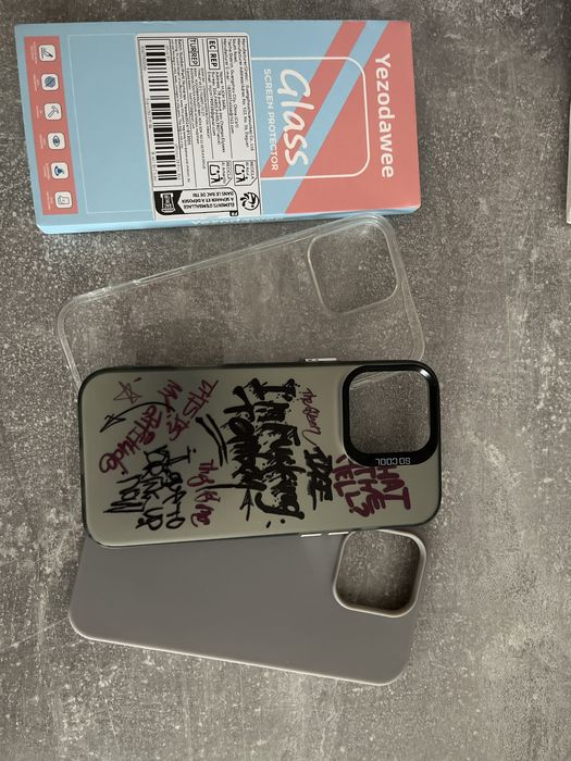 3 Новенькі чохли на айфон 16 pro max + в подарунок захисне скло