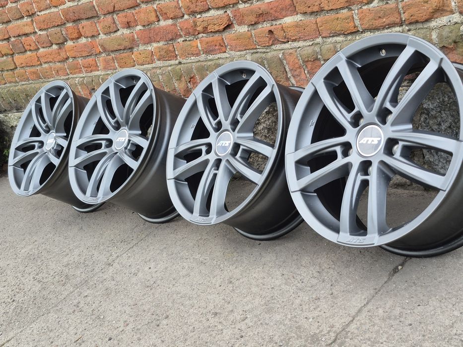Demo alufelgi 18" ATS grafit asymetryczne Porsche 5x130 +Gratis