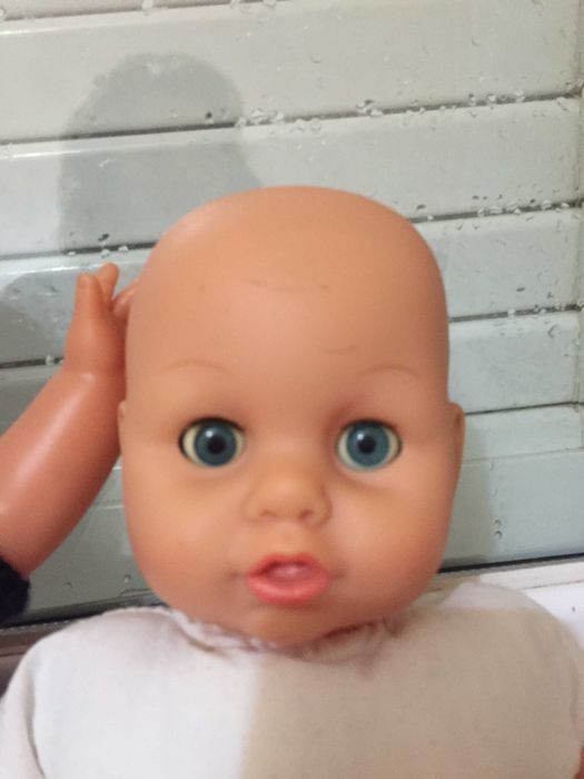 Boneco bebé careca
