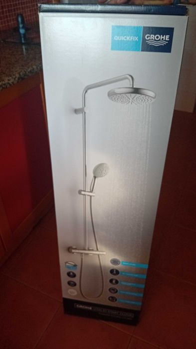 Chuveiro multi funções.
