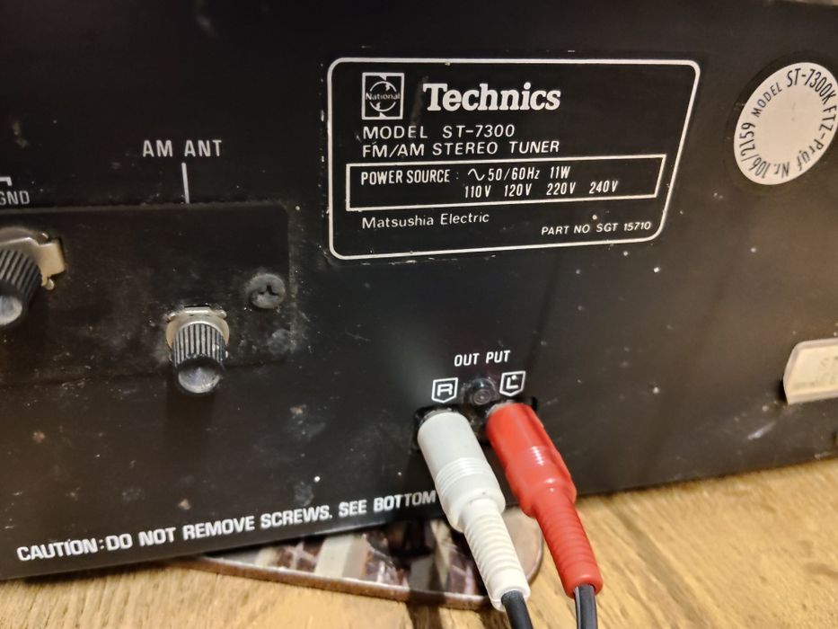 Zestaw Technics Wzmacniacz  SU 7100 K+ Tuner  ST 7300 K Japan