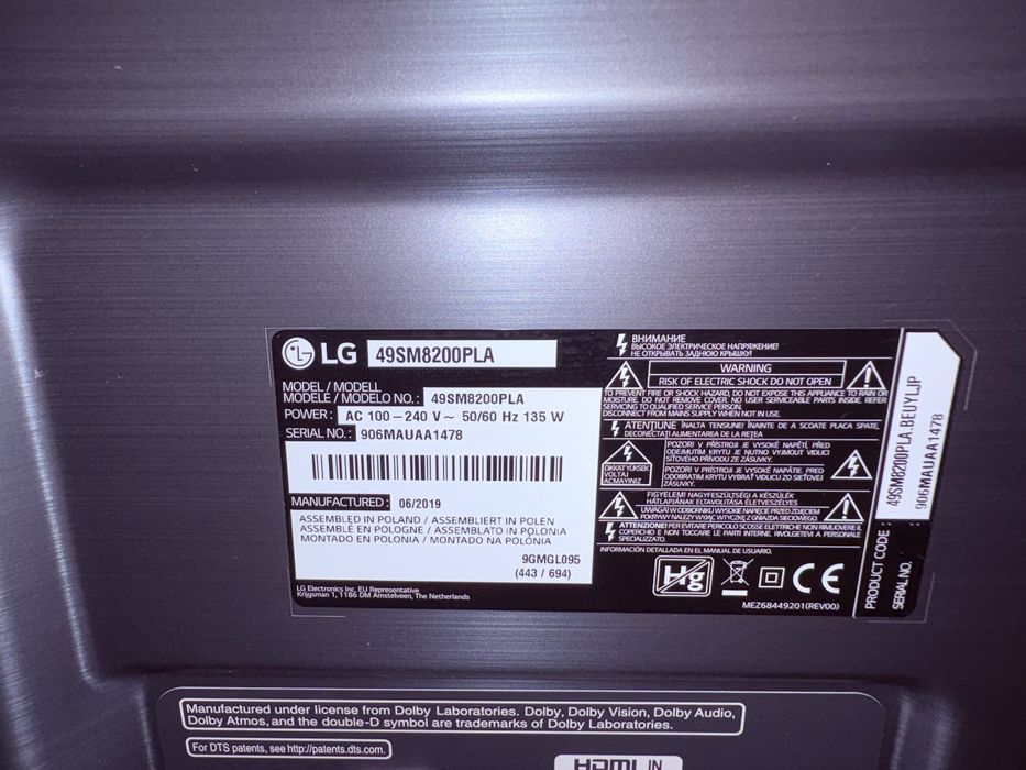 Vendo TV LG 49 polegadas486693674859243524