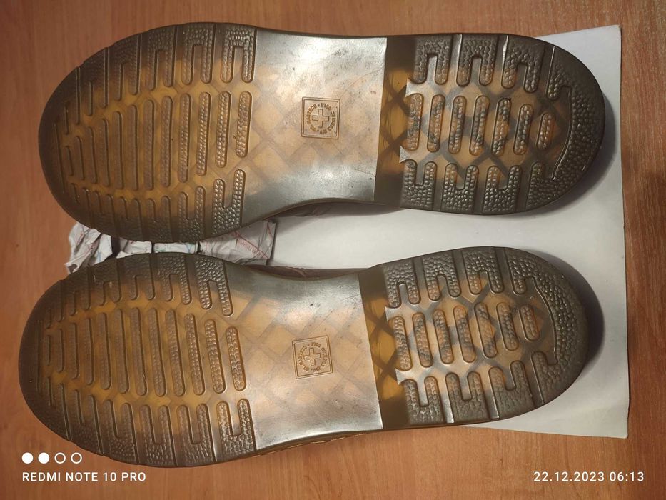 Мужские ботинки Dr.Martens 43  мартенсы кожаные шкіра черевики