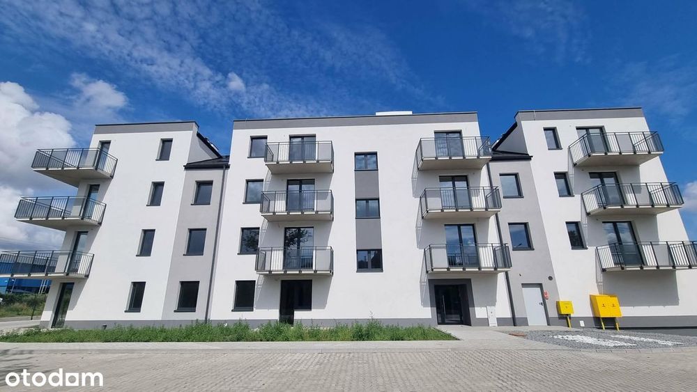 NOWY BLOK, 2 pokoje, I piętro, balkon,  winda, ul. Brzegowa 109 A