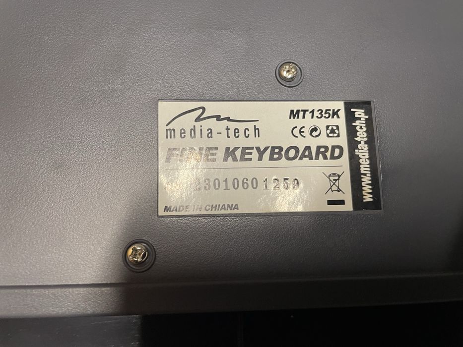 Retro klawiatura komputerowa Media-Tech MT-135k PS/2 Okazja!