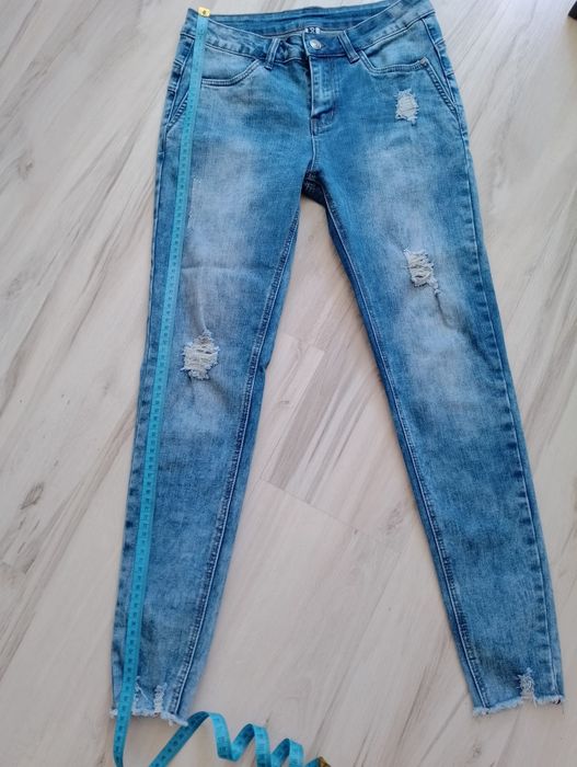 Spodnie jeansowe damskie
