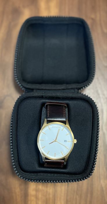 MVMT Classic 45 mm (Gold / White / Brown Leather